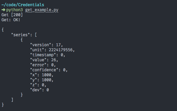 Print Get Example