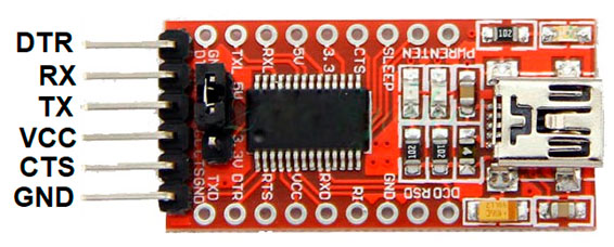 Modulo Conversor FTDI
